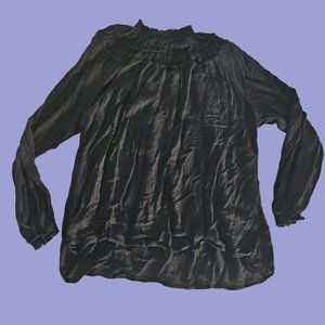 SOLD | Black Cut-Out Blouse